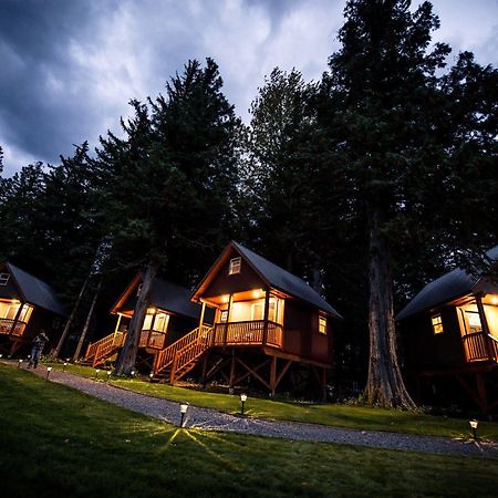 Hidden Acres Farm And Treehouse Resort テラス エクステリア 写真