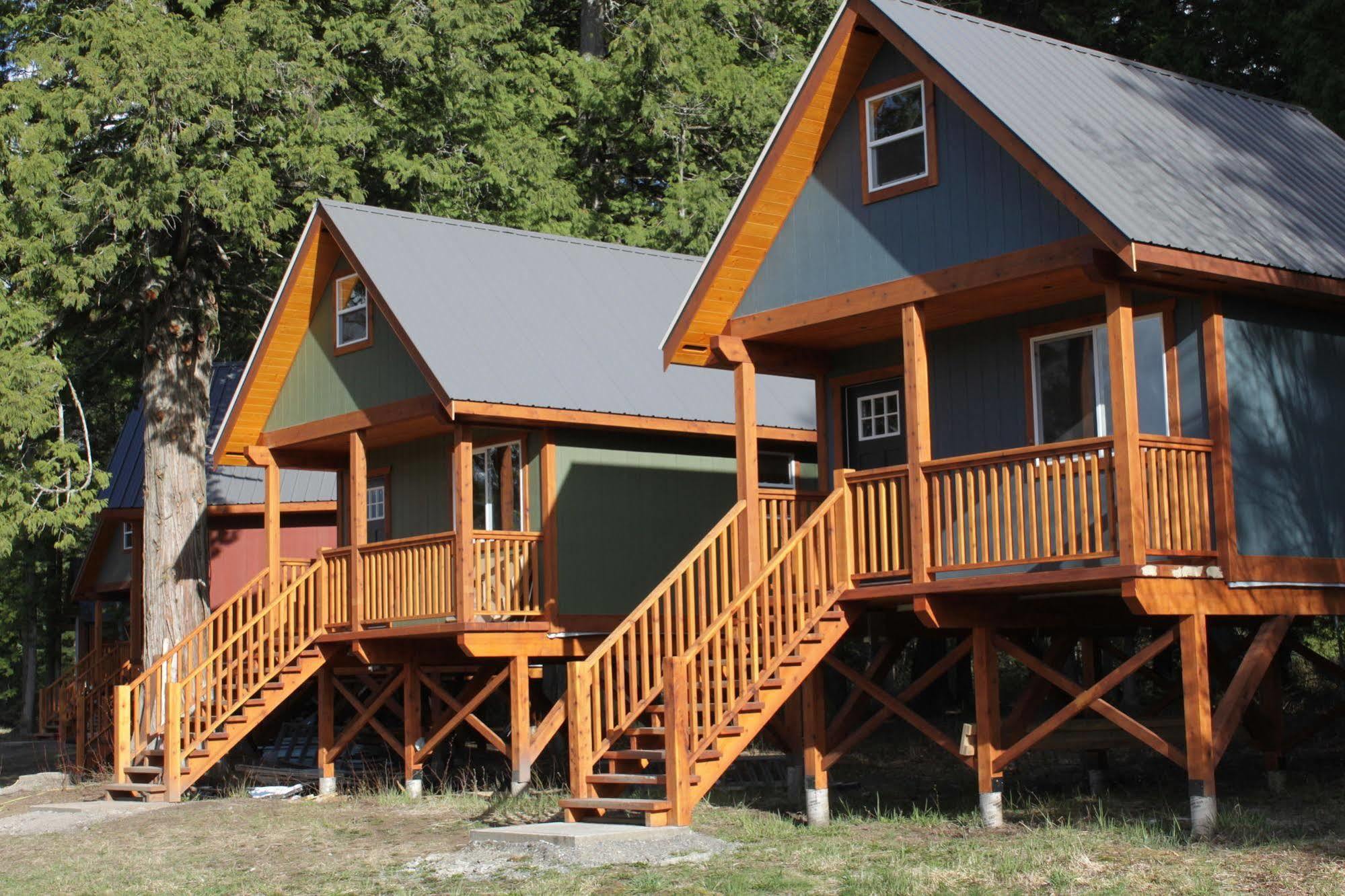Hidden Acres Farm And Treehouse Resort テラス エクステリア 写真