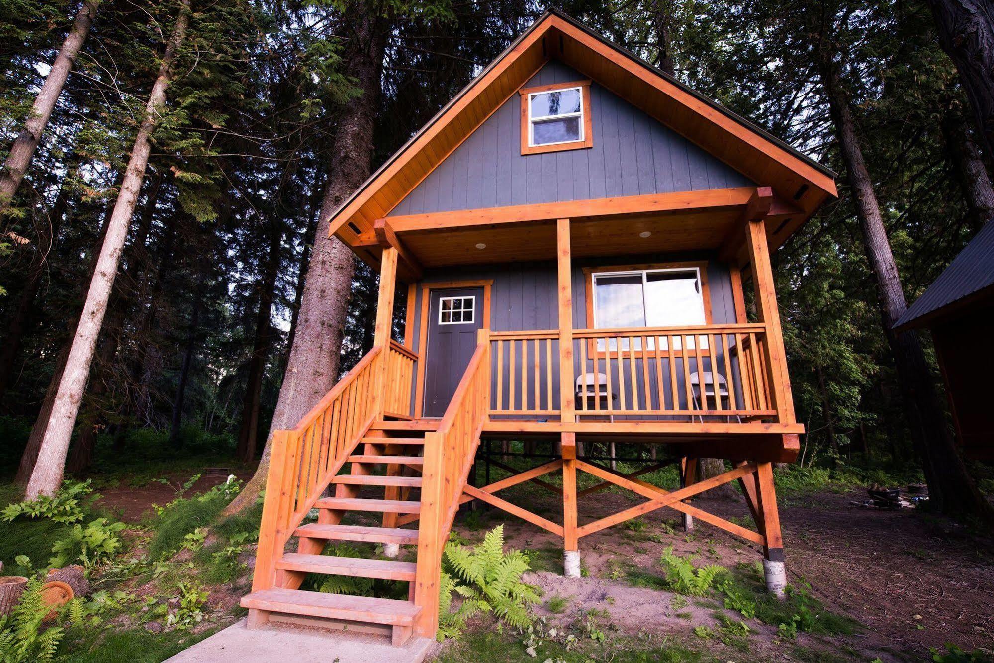 Hidden Acres Farm And Treehouse Resort テラス エクステリア 写真