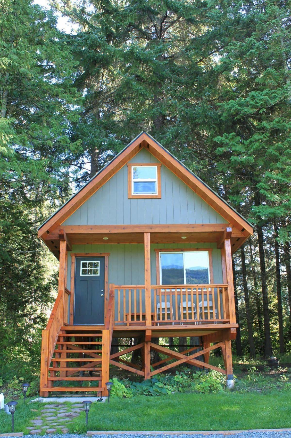 Hidden Acres Farm And Treehouse Resort テラス エクステリア 写真